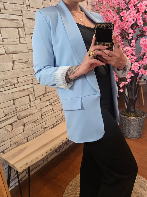 Blazer Rayure Chic
