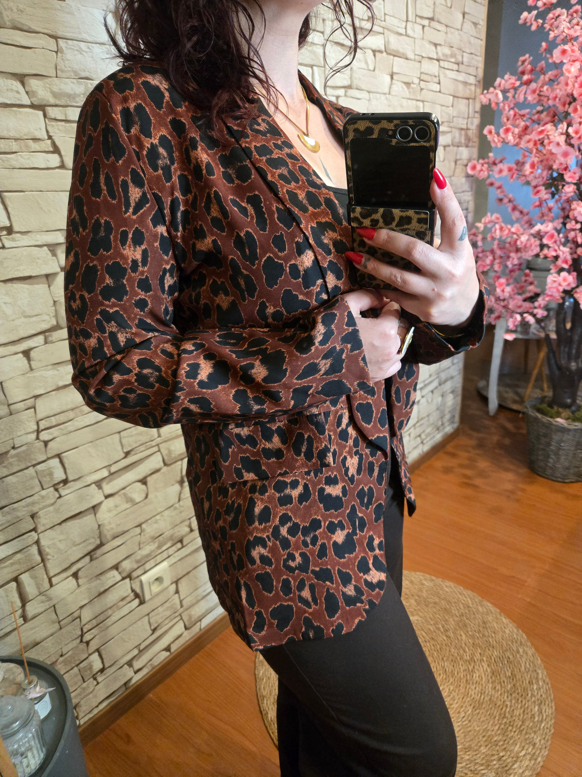 Blazer Léopard Marron & Noir 🐆